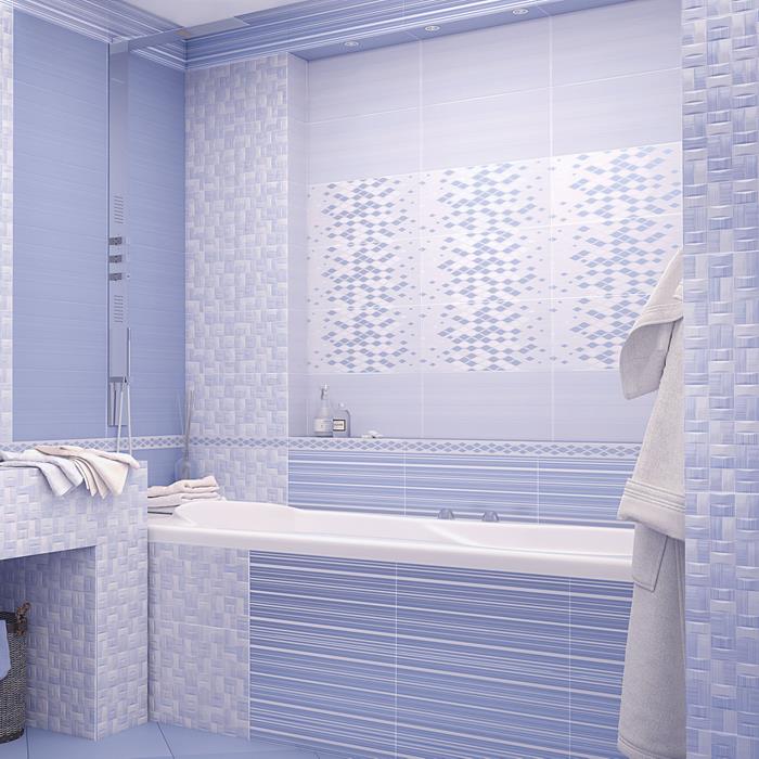 Керамическая плитка для стен AltaCera Lines Azul