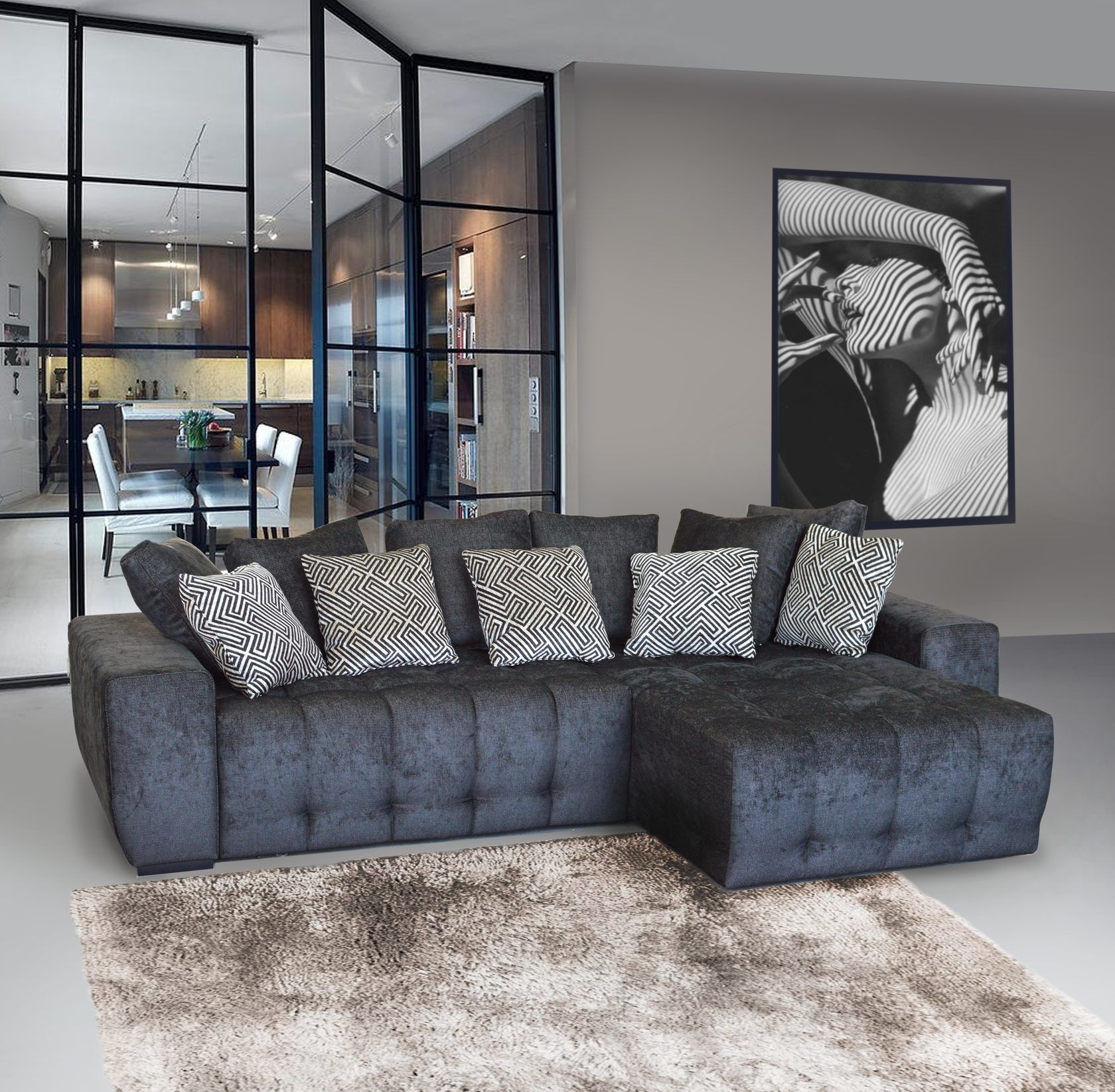Диван-кровать DECONA Diamond 02 в салоне Toriani