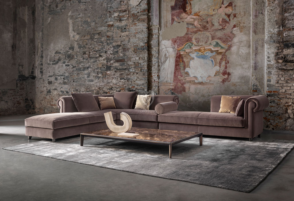 Диван угловой PORTOFINO Art. SG219--107 в салоне Toriani