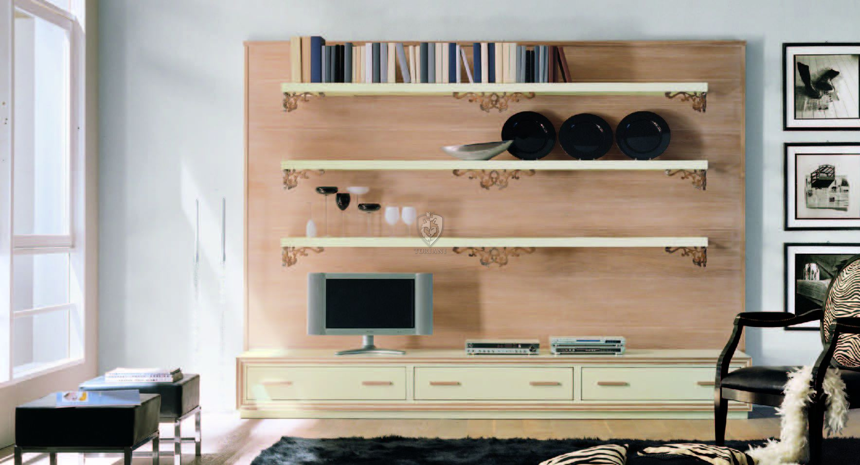 Стенка TV STOCCOLMA Art. 06