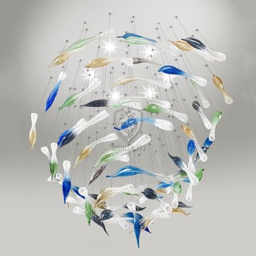 Люстра Murano Art. DELFINO