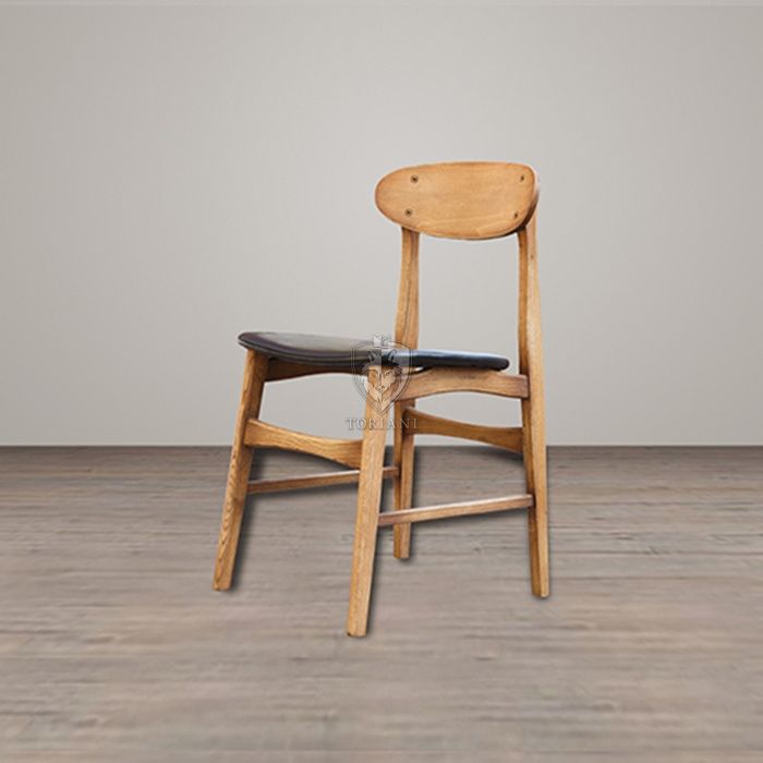 Стул Скандинавия Art. SE-2837-oak/BLTX