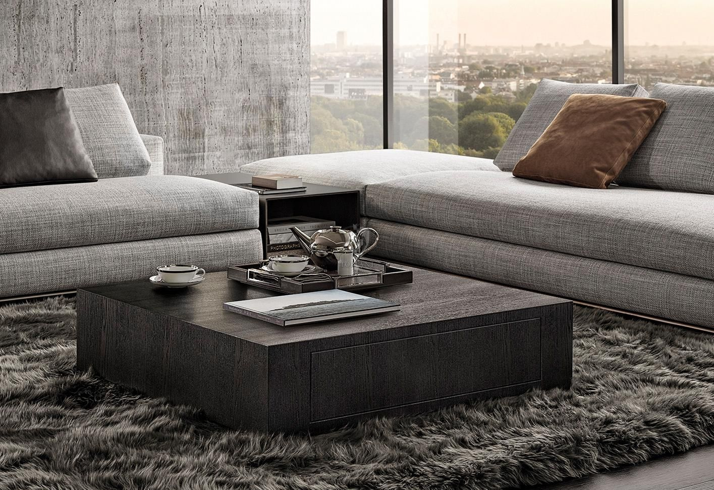 Журнальный столик Minotti Solid 3