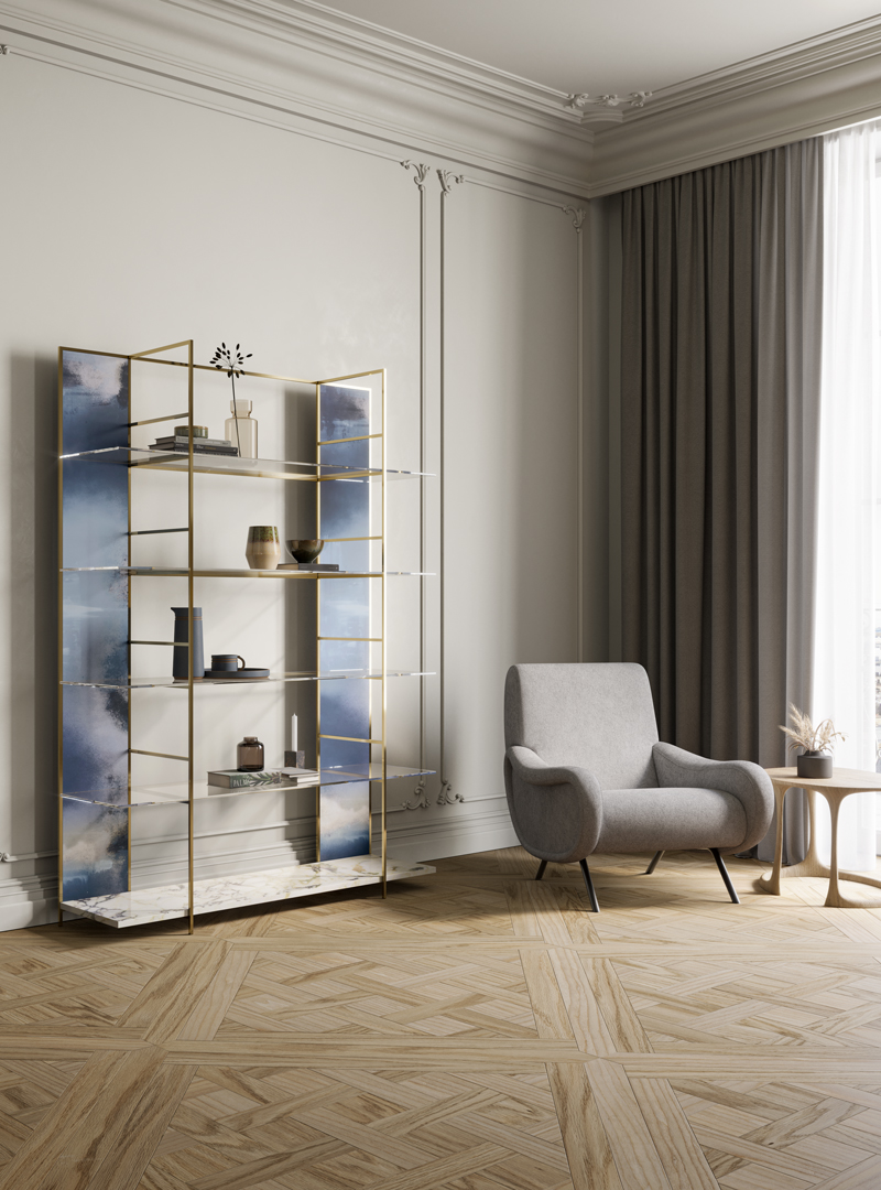 Стеллаж Marciana Art. FSH-GLF-210-130
