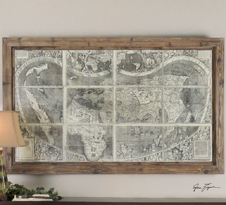 Карта мира Treasure Map UT34025 