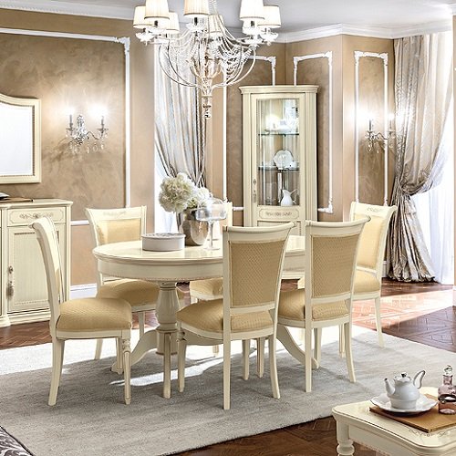 Стол обеденный Torriani avorio 138TAV.02AV
