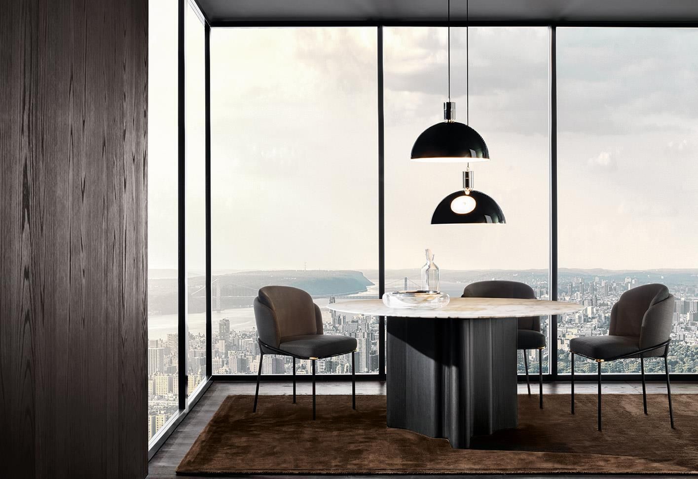 Стул Minotti Fil Noir 2