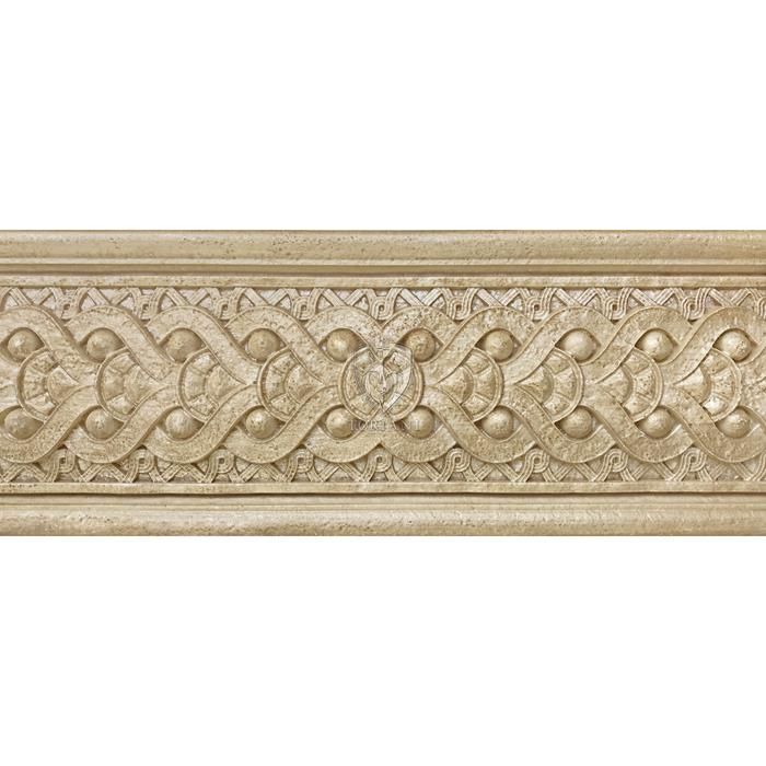 Бордюр настенный Armonia Travertino Antico Sand Cenefa