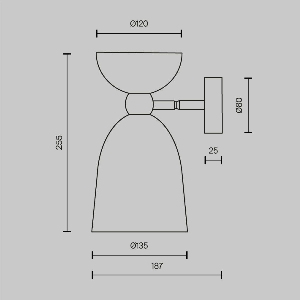 Бра Cloches Art. MOD113WL-01W