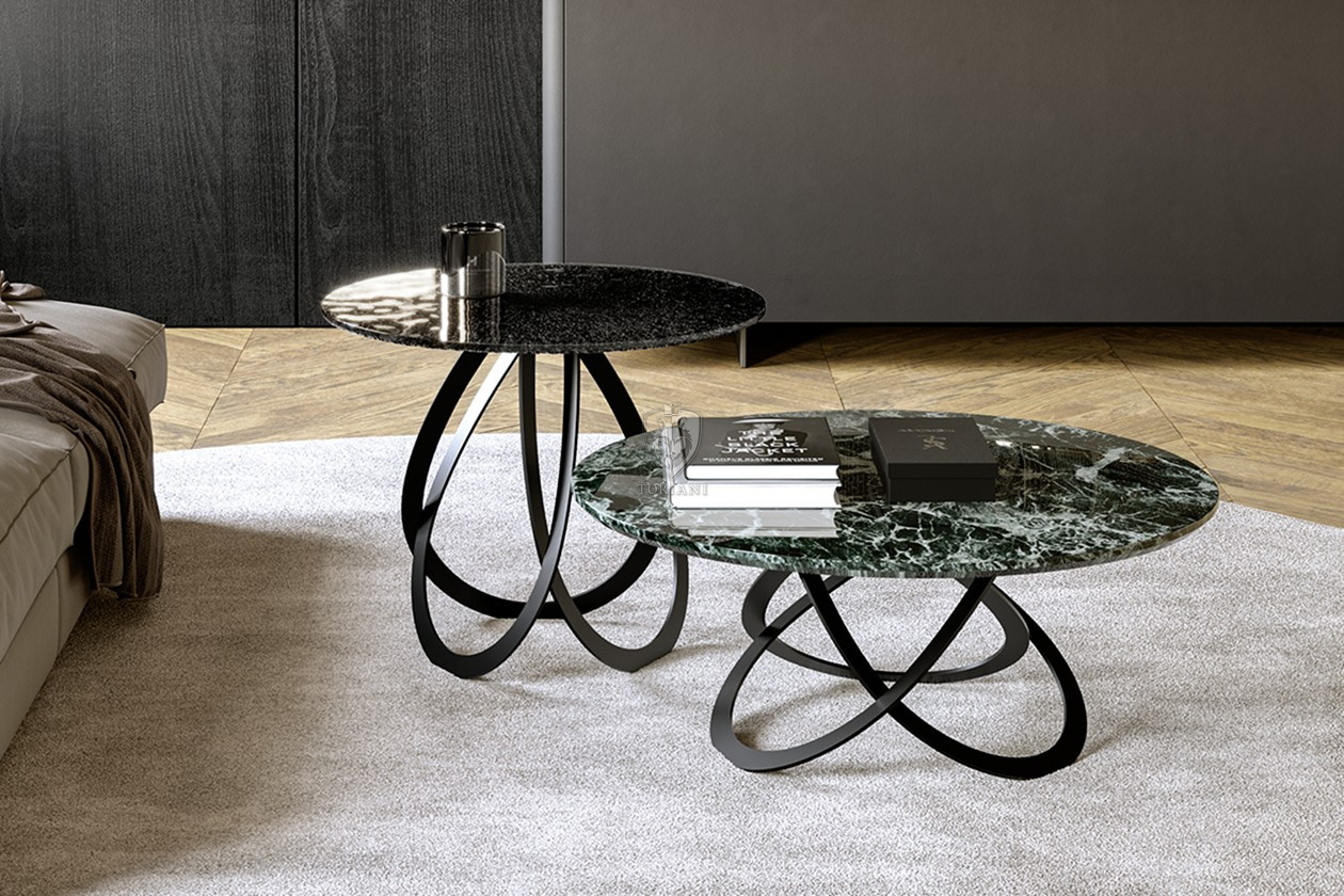Придиванный столик FEBE marble Art. FL01M