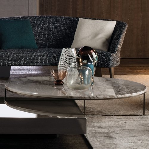 Журнальный столик Minotti Calder Bronze