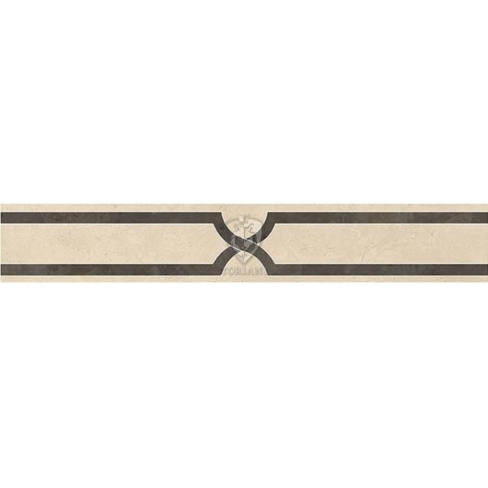 Декор напольный Kerranova Crema Marfil Beige K-1003/LR/f02