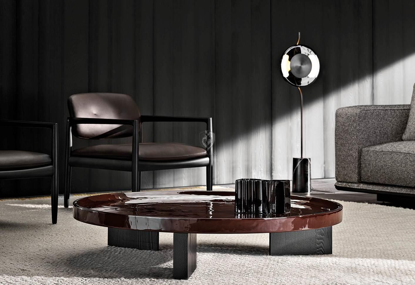 Журнальный столик Minotti Louver 3