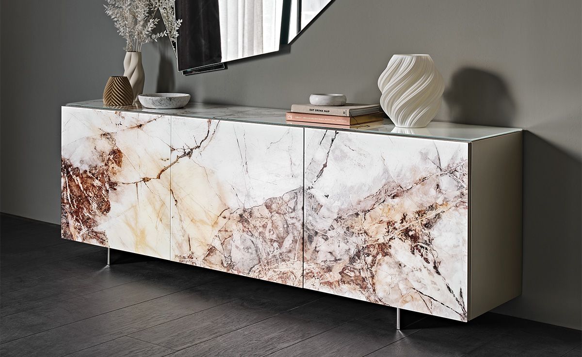 Буфет FOCUS Crystalart B3 Cattelan Italia