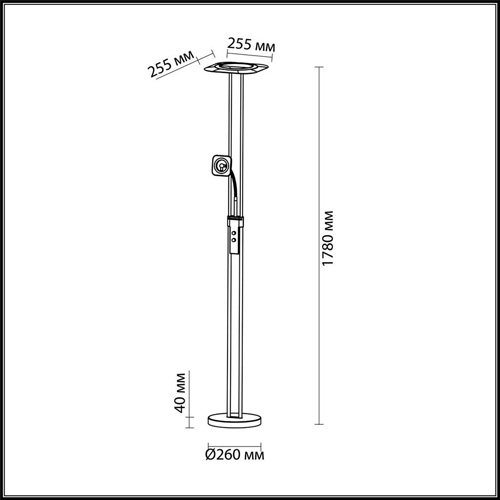 Торшер Salut Art. 4676/24FL