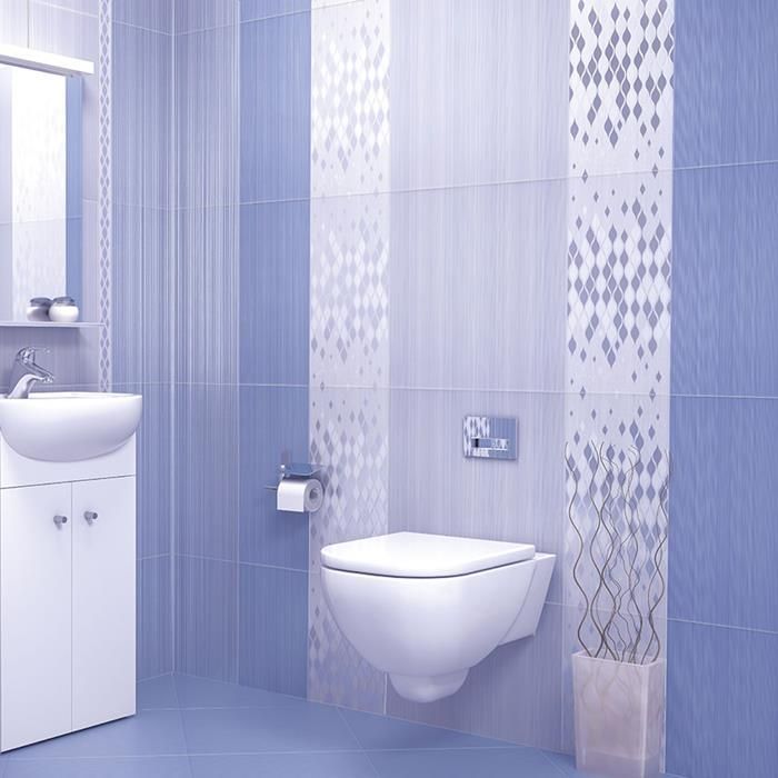 Керамическая плитка для стен AltaCera Lines Azul
