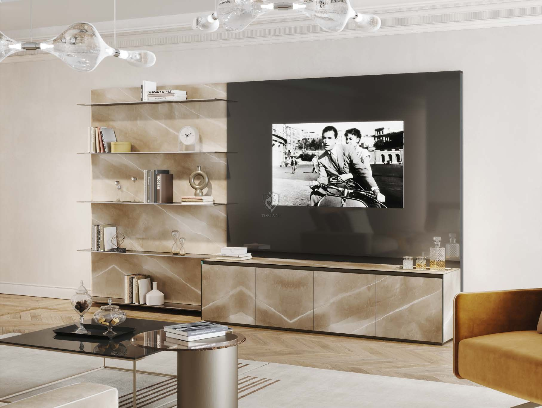 Стенка TV SYSTEM 01 Art. Comp.03