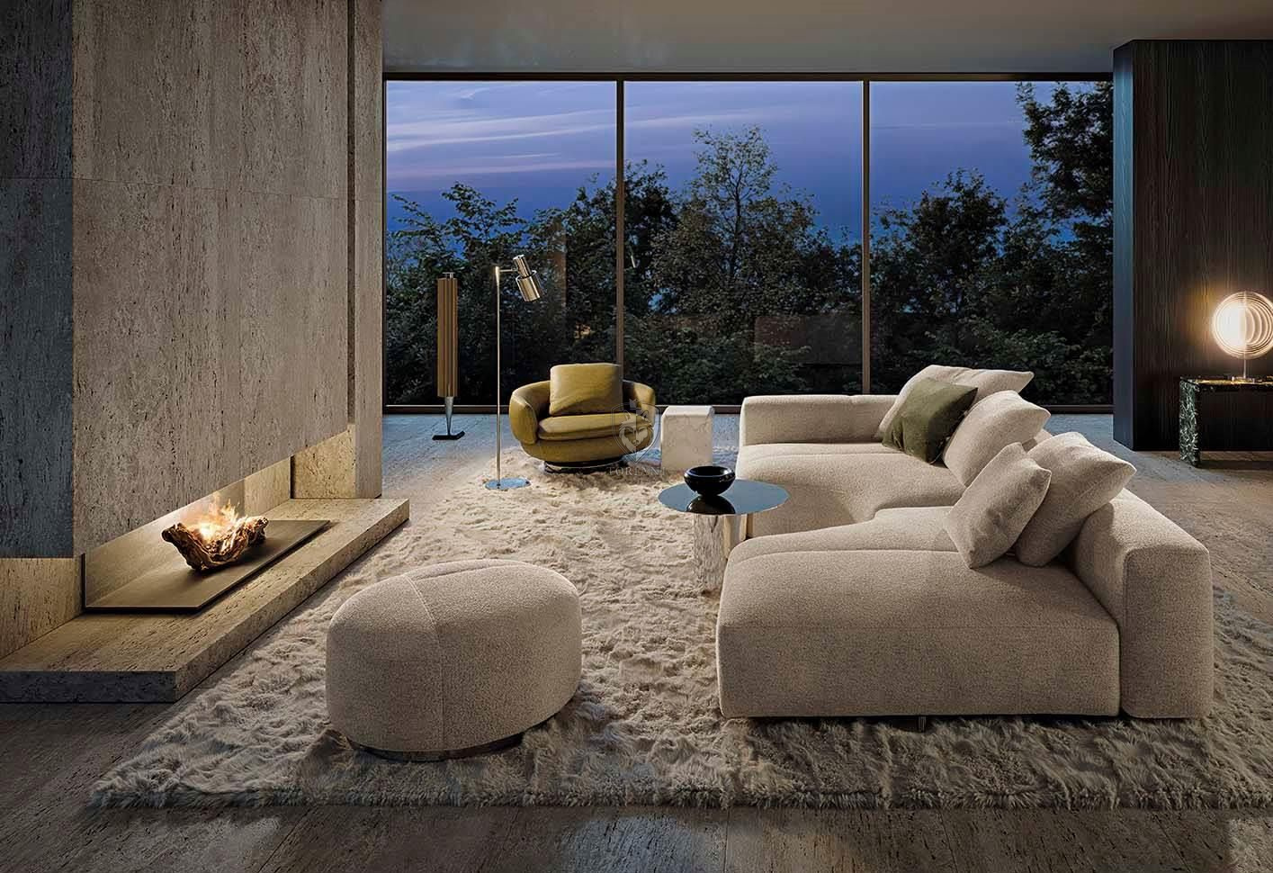 Диван Minotti Yves 15 в салоне Toriani