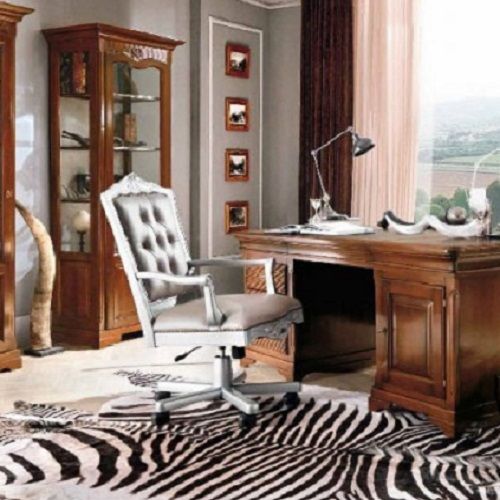 Кресло кабинетное FIESOLE bianco DG312