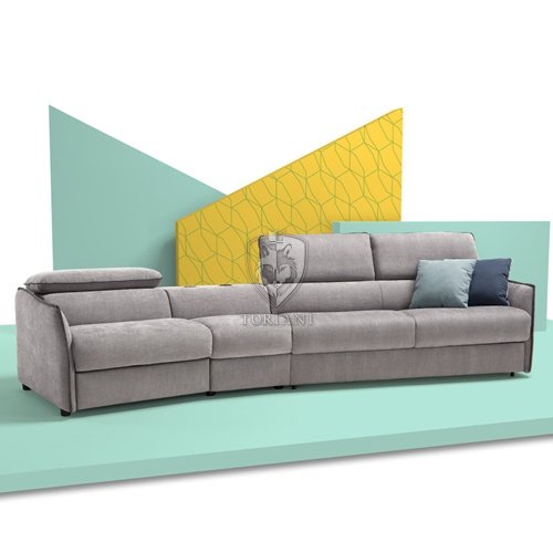 Диван-кровать Paganini Art. 3PL/1BR/RECLINE/1BR/POUF в салоне Toriani