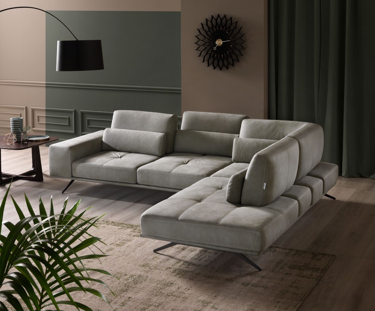 Диван угловой Vanoni Art. 310/341 в салоне Toriani