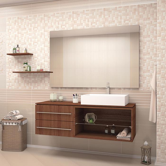 Керамическая плитка для стен AltaCera Lines Twist Beige 