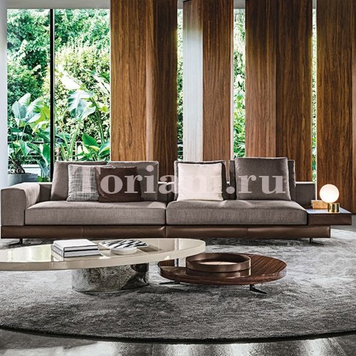 Диван Minotti White Saddle-Hide 3 в салоне Toriani