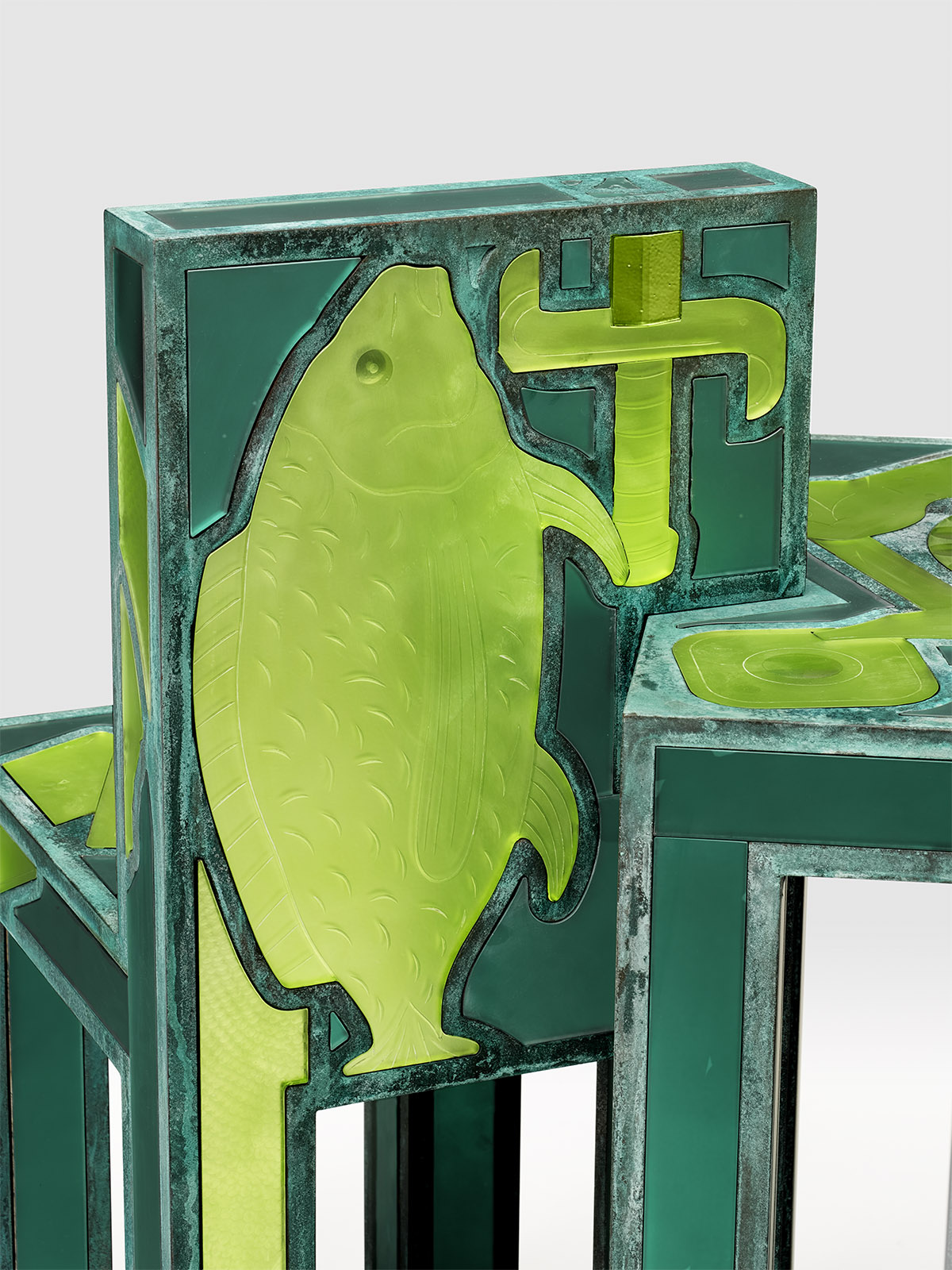 Придиванный столик Arte Veneziana Past Green