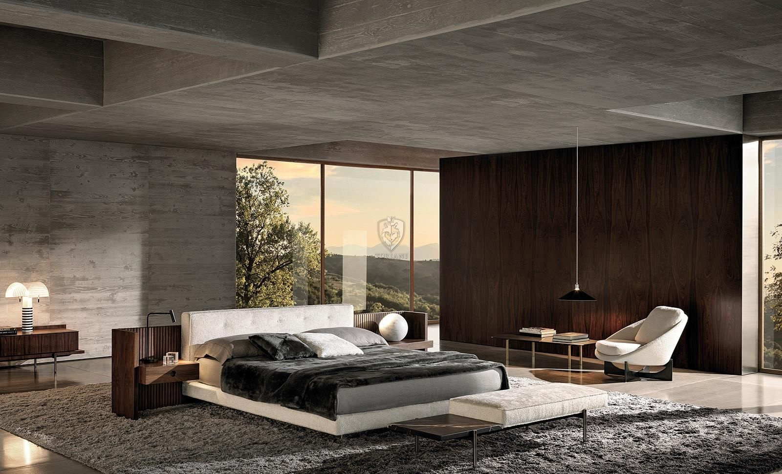 Кровать Minotti Brasilia 1
