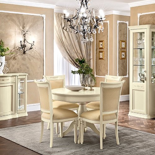 Стол обеденный Torriani avorio 138TAV.03AV