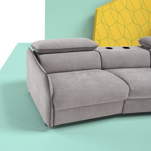 Диван-кровать Paganini Art. 3PL/1BR/RECLINE/1BR/POUF в салоне Toriani