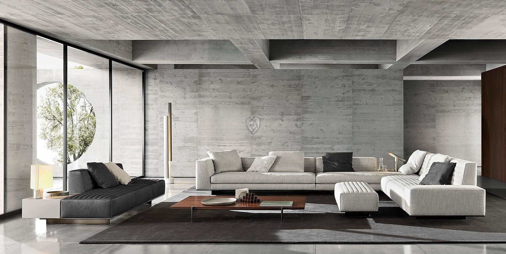 Диван угловой Minotti Roger 2 в салоне Toriani