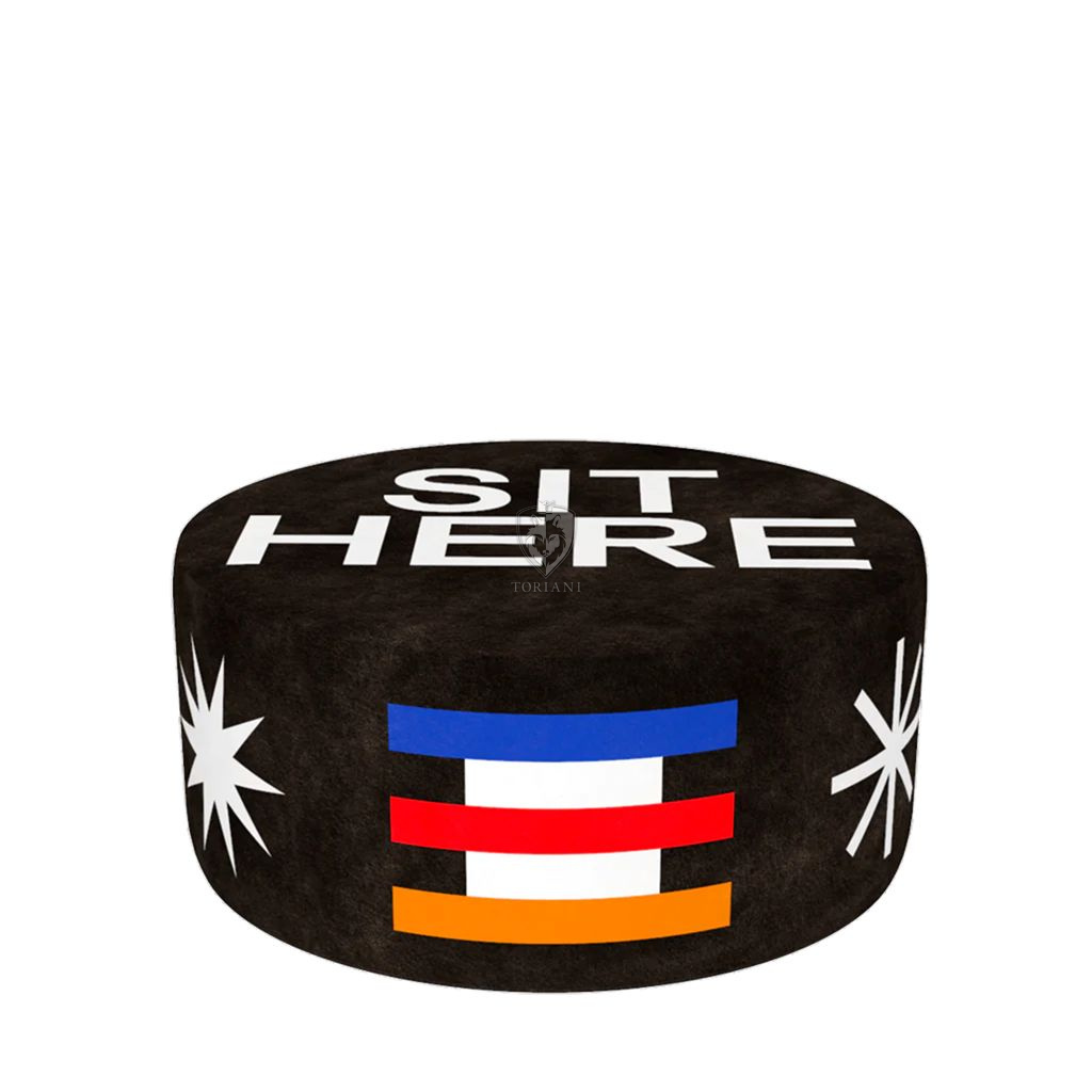 Пуф Oggian Sit Here Black L Art. 03