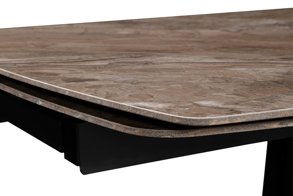 Стол MONT 120 AMBER CER BK