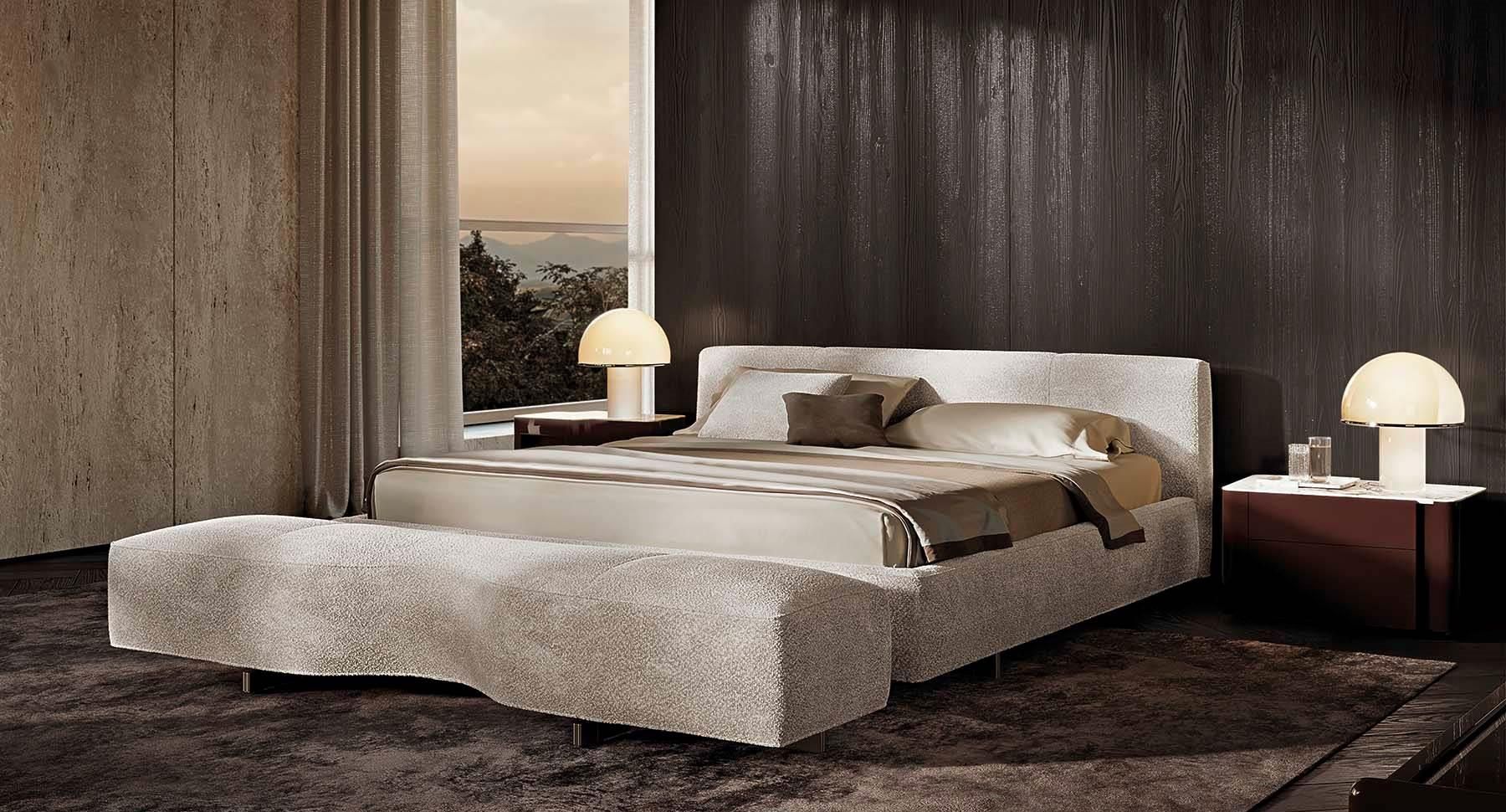 Кровать Minotti Yves 1