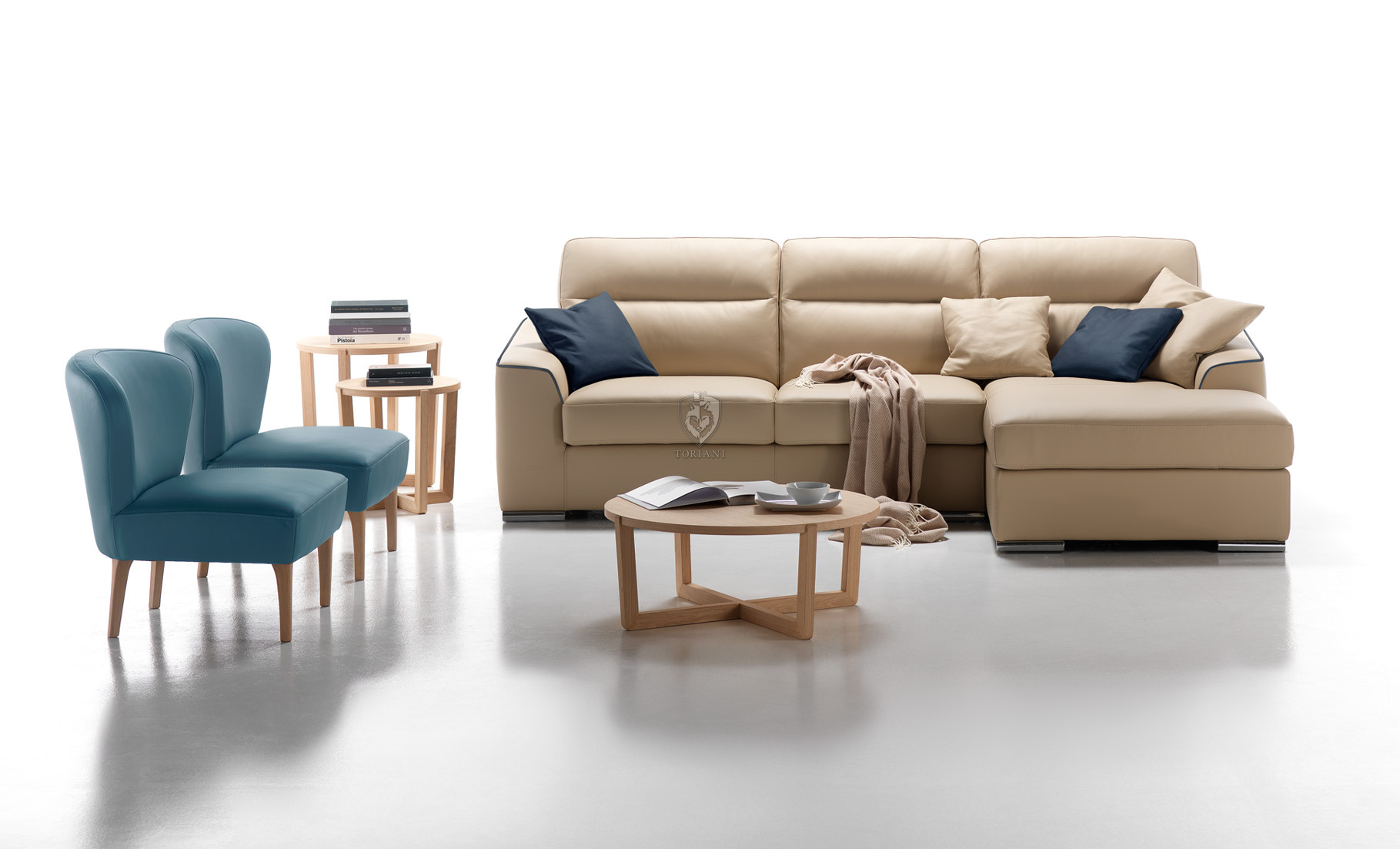 Диван MALAGA COMFORT Art. 172SX96x151DX в салоне Toriani