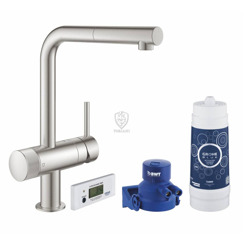 Кухонный смеситель Blue Pure Minta Art. 30382DC0