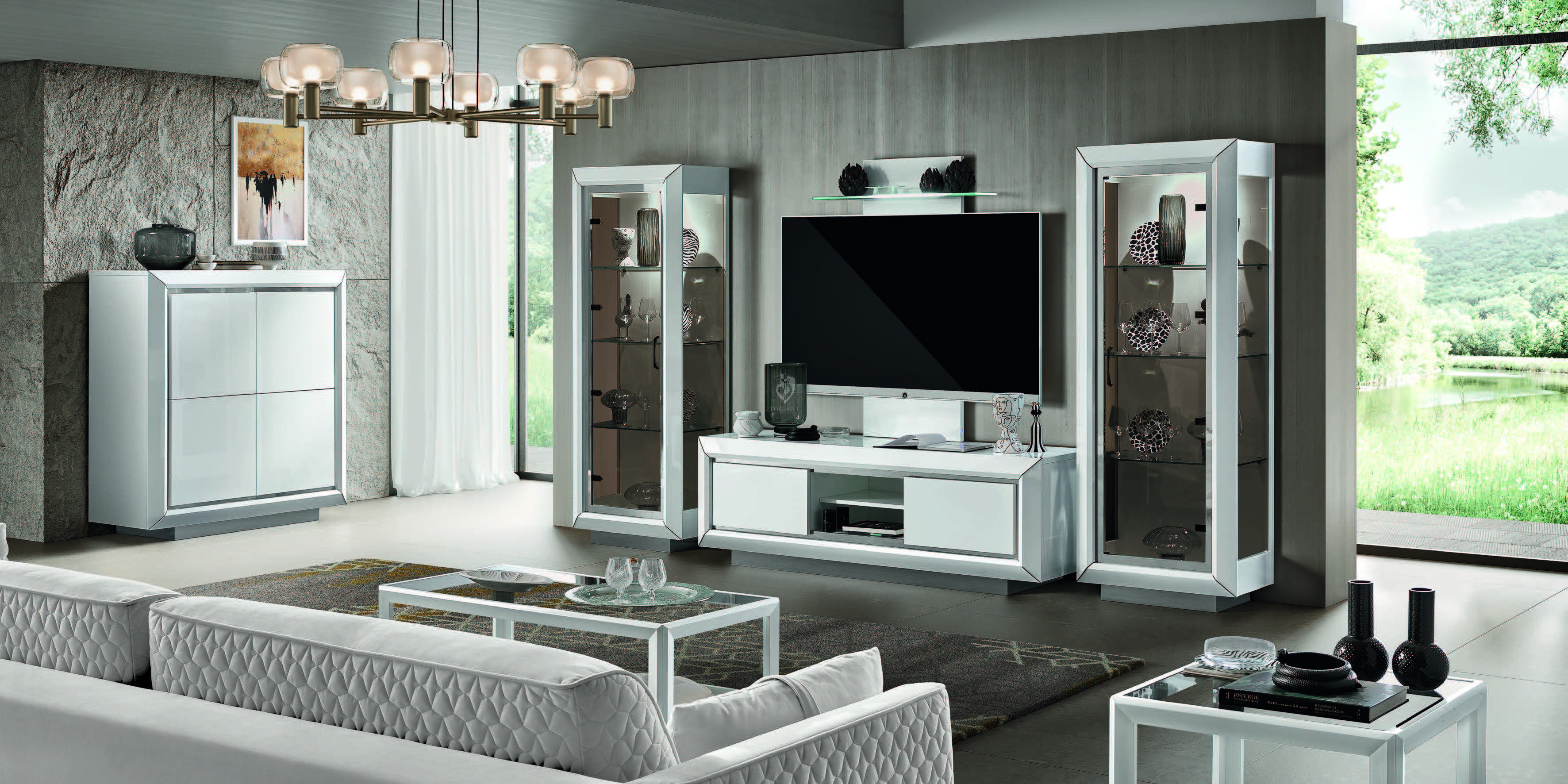Витрина ELITE BIANCO 155VT1.02BI