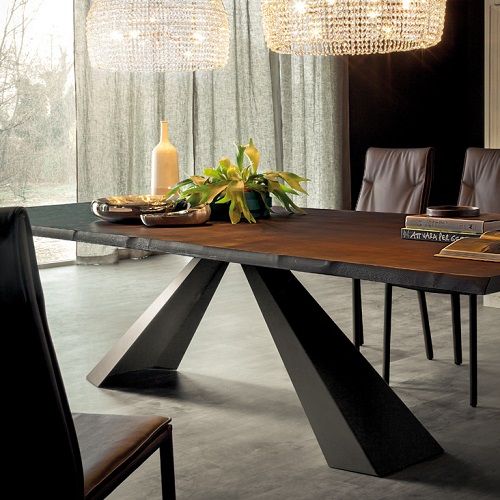 Стол Eliot Wood Cattelan Italia