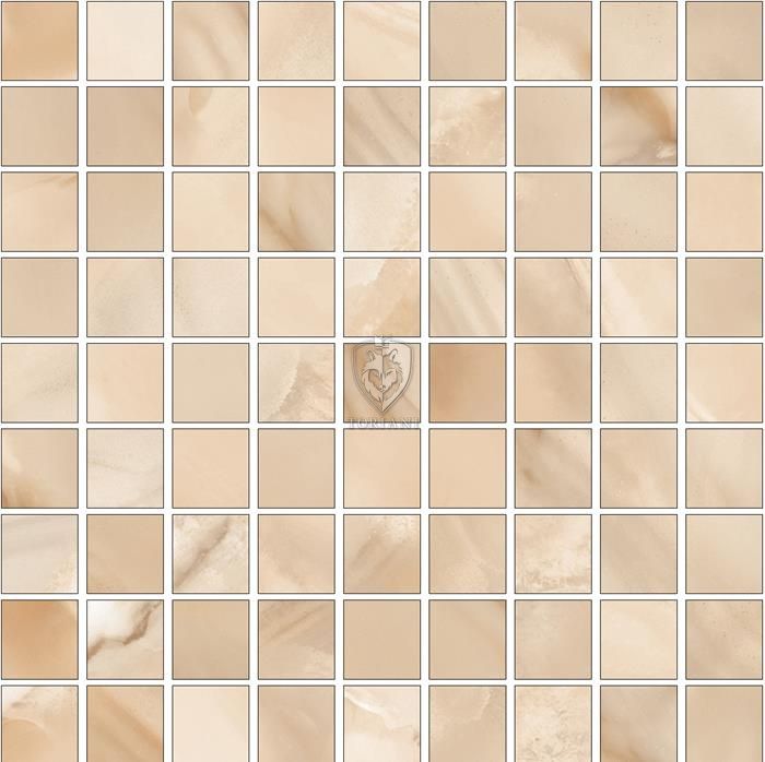 Мозаика Kerranova Onice Light Brown K-91/LR/m01 Lapatto