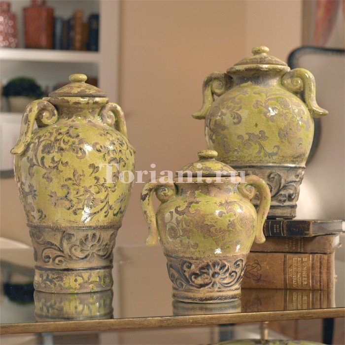 Набор декоративных сосудов из 3-х шт UTTERMOST 19716