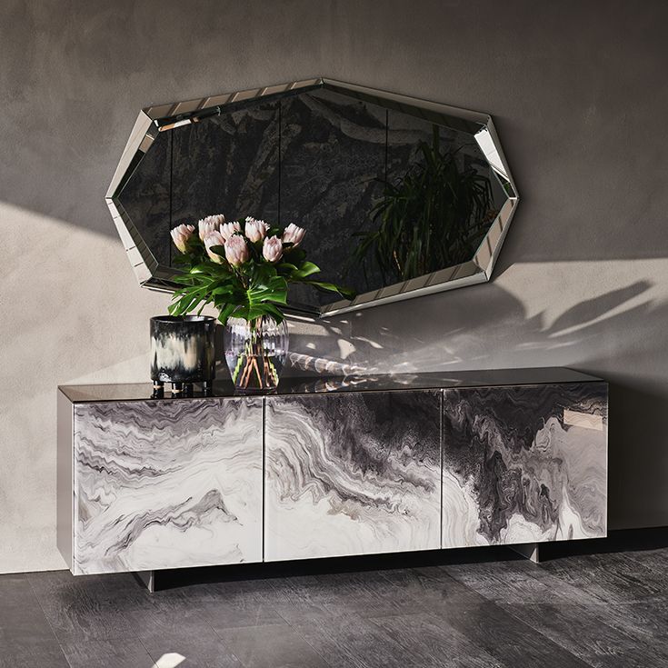 Буфет FOCUS Crystalart B3 Cattelan Italia