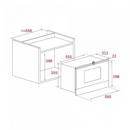 Микроволновая печь TEKA ML 822 BIS L BLACK