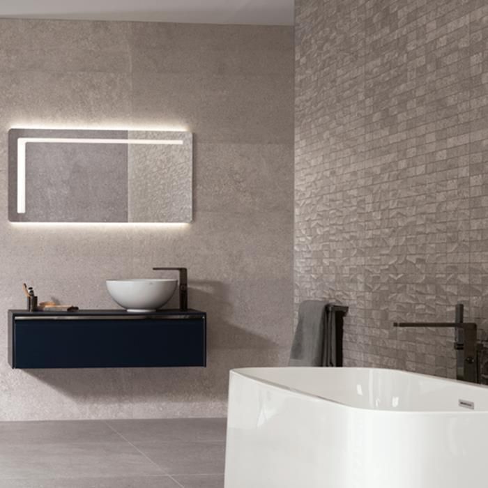 Плитка керамическая настенная MOSAICO PRADA ACERO Art. P35800681