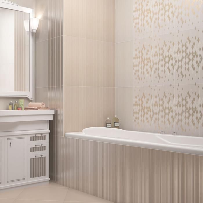 Декор настенный AltaCera Lines Blik Crema
