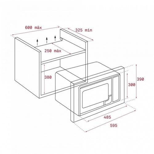 Микроволновая печь TEKA MB 620 BI BLANCO