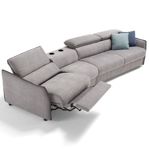 Диван-кровать Paganini Art. 3PL/1BR/RECLINE/1BR/POUF в салоне Toriani