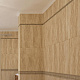 Бордюр настенный Armonia Travertino Antico Sand Moldura