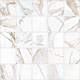 Мозаика Kerranova Calacatta Gold White K-1001/MR/m14 Matt