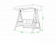 Садовые качели Бали Art. OUT-0030 в салоне Toriani